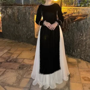 Midnight Elegance Velvet Set