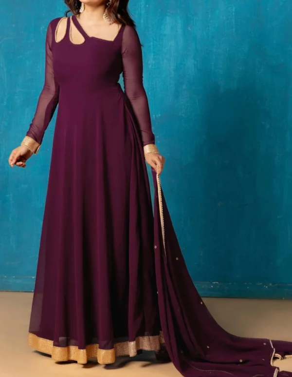 Ziya Cutout Anarkali - Image 4