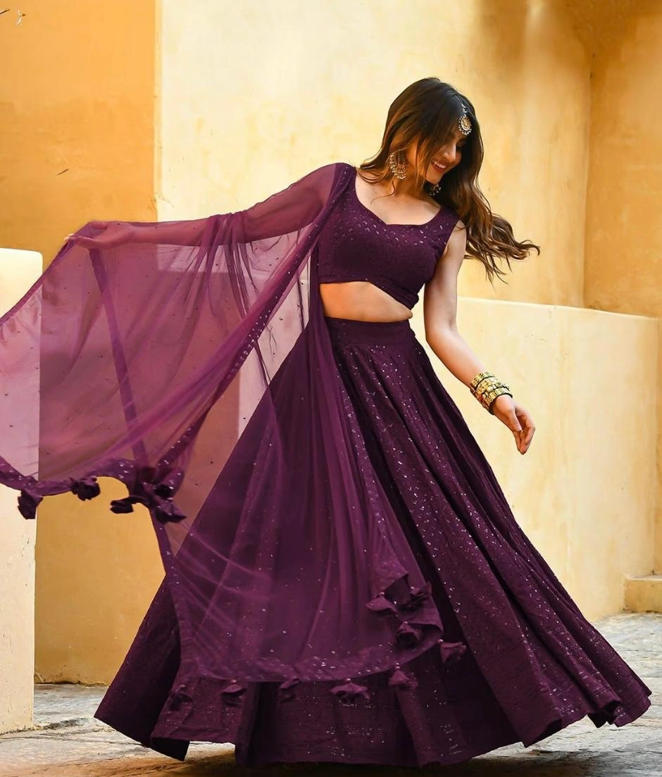 Mohini- Chikankari Lehenga - Image 2