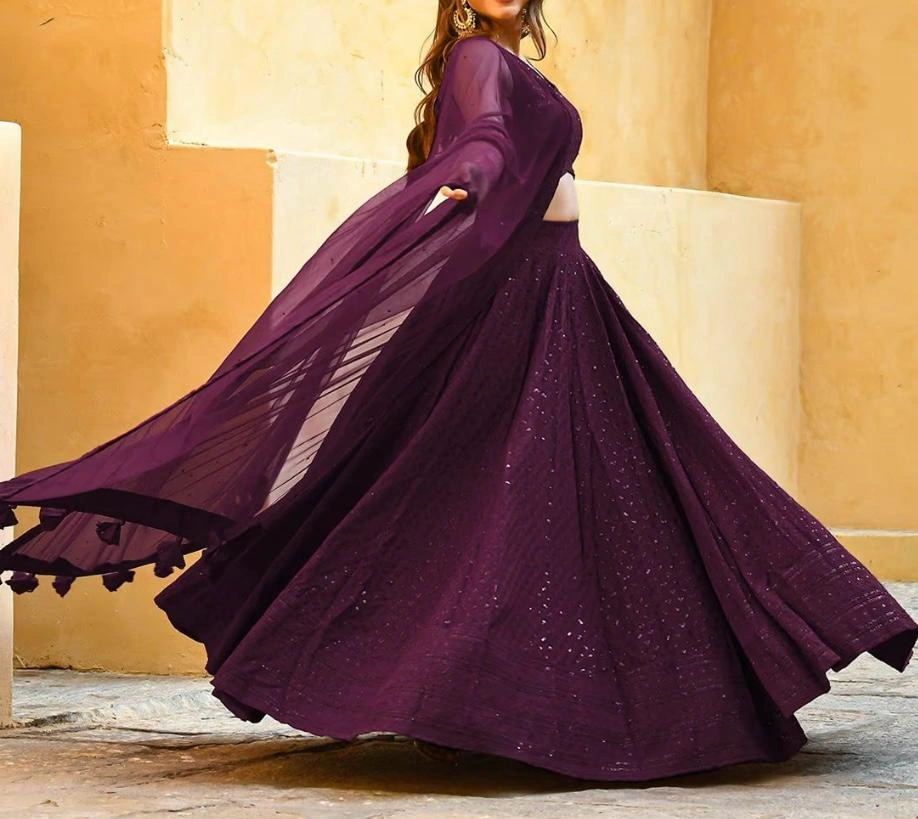 Mohini- Chikankari Lehenga - Image 5