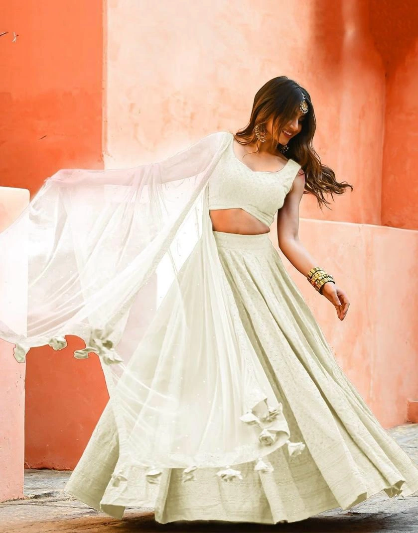 Mohini- Chikankari Lehenga - Image 13