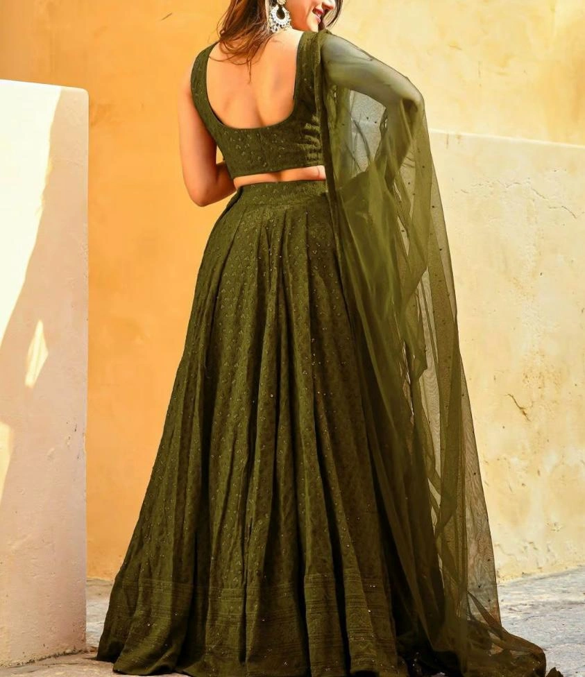Mohini- Chikankari Lehenga - Image 21