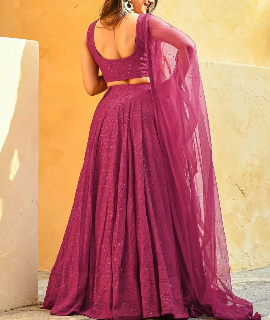 Mohini- Chikankari Lehenga - Image 18