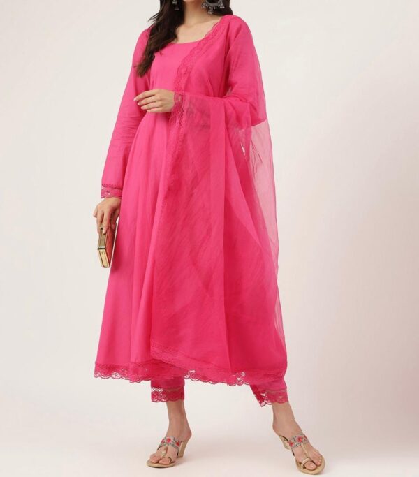 Grace & Flow Cotton Anarkali Set - Image 9