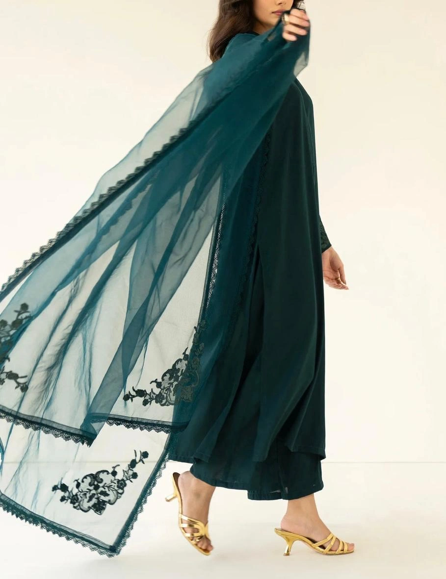 Zayra - Deep Teal Outfit - Image 2