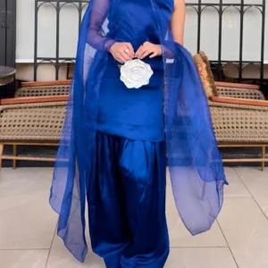 Royal Blue Farshi Set