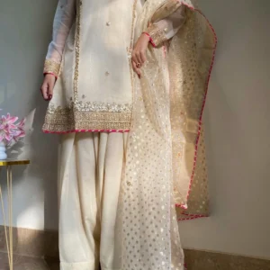 Ivory gotta patti Farshi Set