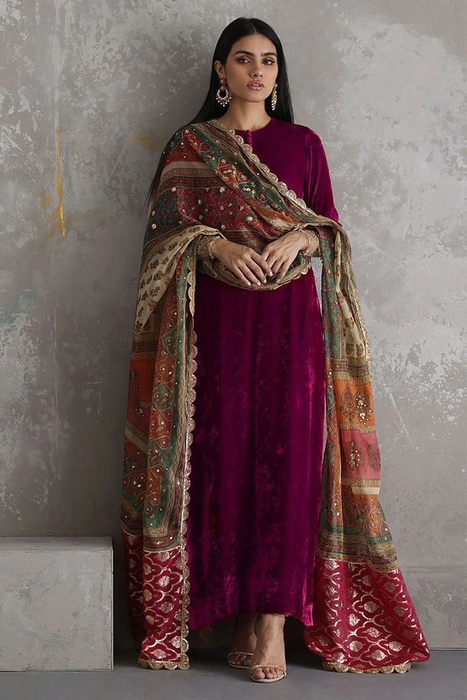 Rangrez Jugni Velvet Set